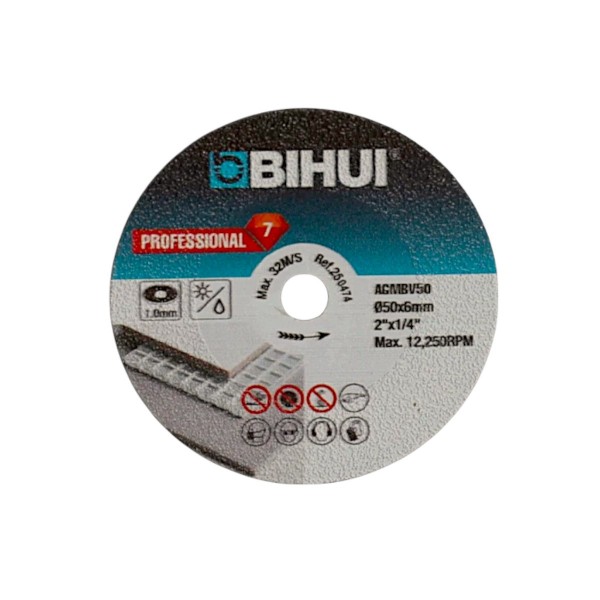 Алмазный диск BIHUI VAC для гравера, 50x1мм (AGMBV50) Алмазный диск BIHUI VAC для гравера, 50x1мм (AGMBV50)