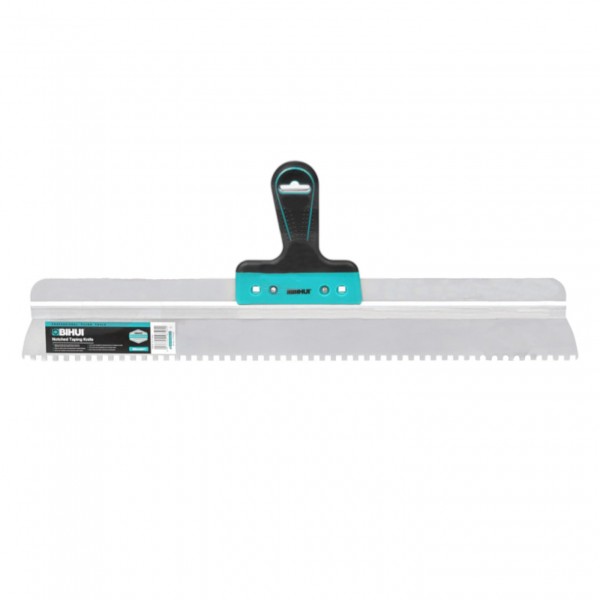 Шпатель зубчатый BIHUI 600мм, зуб 6 мм (PTKNQ6) Шпатель зубчатый BIHUI 600мм, зуб 6 мм (PTKNQ6)