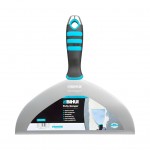 Шпатель BIHUI QVI 250 мм з нержавіючої сталі з прогумованою ручкою (PTT10)