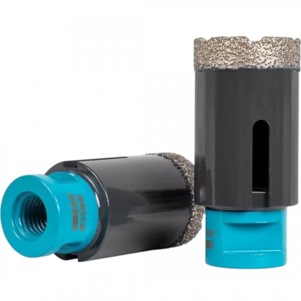 Алмазная коронка BIHUI TURBO 35 мм для сухого сверления М14 (DBDF35)