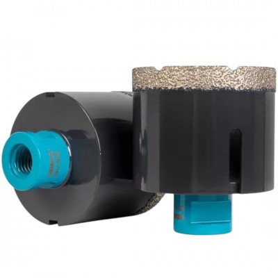 Алмазная коронка BIHUI TURBO 65 мм для сухого сверления М14 (DBDF65)