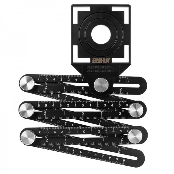 Шаблометр BIHUI алюминиевая линейка плиточника (DBG6) Шаблометр BIHUI алюминиевая линейка плиточника (DBG6)