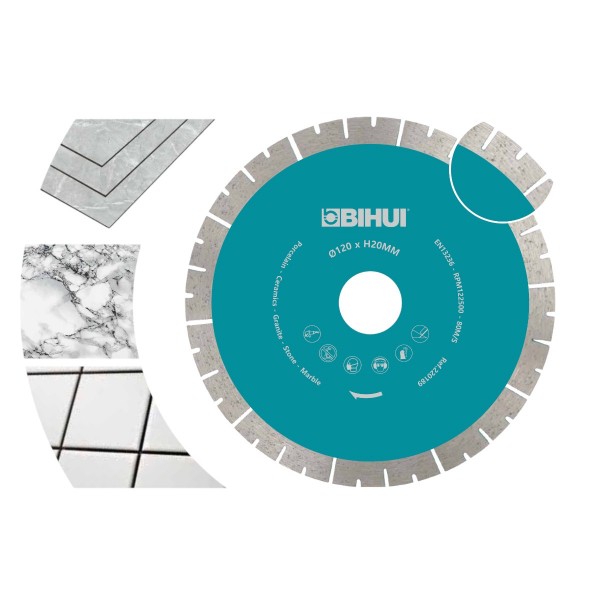 Диск алмазный BIHUI 130x1,8x20 мм для плиткорезов BIHUI/SHIJING/WANDELI (DCBS130) Диск алмазный BIHUI 130x1,8x20 мм для плиткорезов BIHUI/SHIJING/WANDELI (DCBS130)