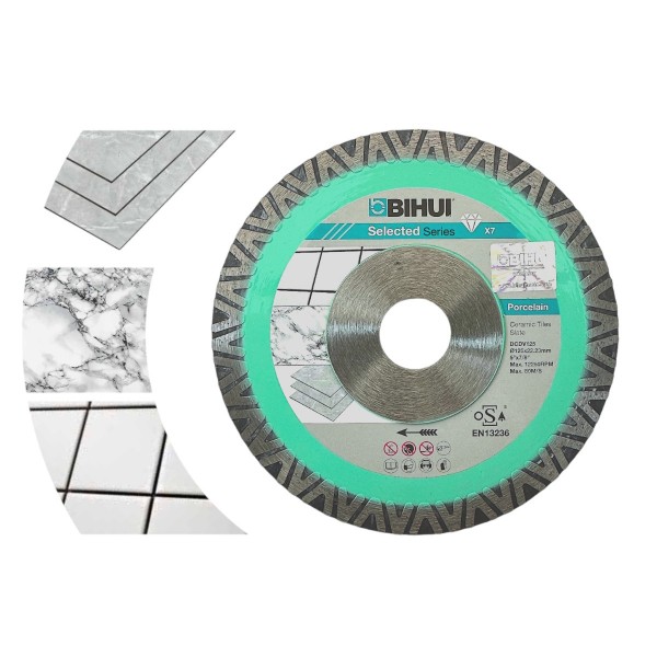 Диск алмазний BIHUI CORE 125x1,4x22,23 мм (DCDV125) Диск алмазний BIHUI CORE 125x1,4x22,23 мм (DCDV125)