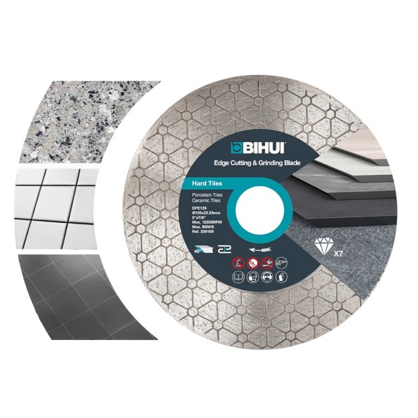 Диск алмазный BIHUI EDGE 125x2,0x22,23 мм для запила угла плитки (DPE125) Диск алмазный BIHUI EDGE 125x2,0x22,23 мм для запила угла плитки (DPE125)