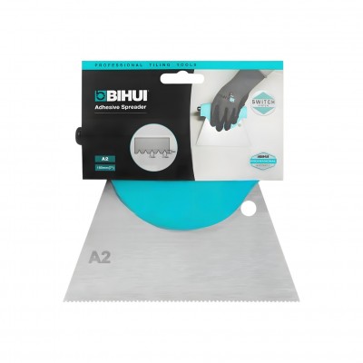 Шпатель зубчастий BIHUI зі змінним лезом A2 (FTSCA2) Шпатель зубчастий BIHUI зі змінним лезом A2 (FTSCA2)