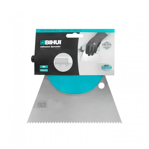Шпатель зубчатый BIHUI со сменным лезвием B2 (FTSCB2) Шпатель зубчатый BIHUI со сменным лезвием B2 (FTSCB2)