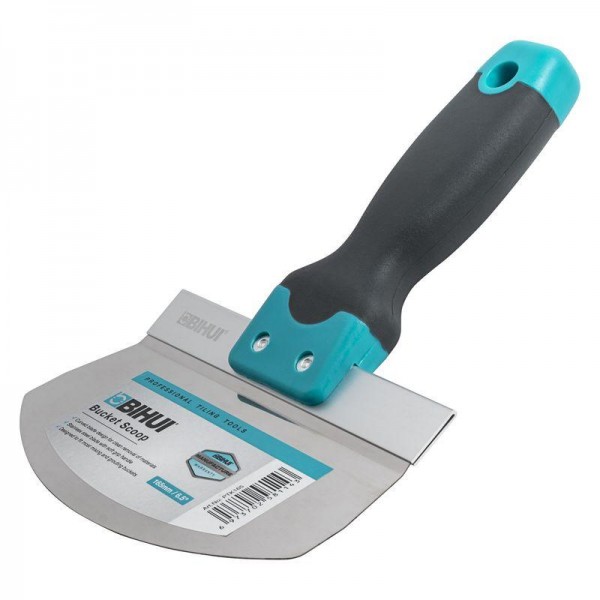Шпатель полукруглый Bihui Scoop нержавеющий 160х80 мм (PTK165) Шпатель полукруглый Bihui Scoop нержавеющий 160х80 мм (PTK165)