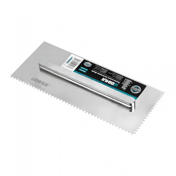 Сменное лезвие BIHUI зуб 3 мм для зубчатого шпателя 280х115 мм (PTSJ03) Сменное лезвие BIHUI зуб 3 мм для зубчатого шпателя 280х115 мм (PTSJ03)