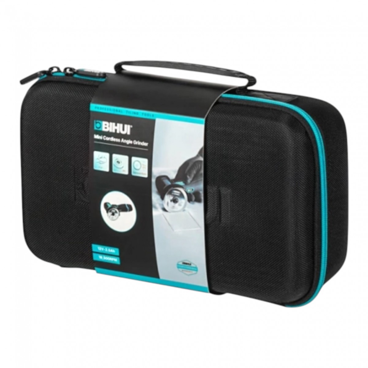 Міні акумуляторна кутова шліфувальна машина (УШМ) BIHUI, 76 мм (AGMN76) Міні акумуляторна кутова шліфувальна машина (УШМ) BIHUI, 76 мм (AGMN76)