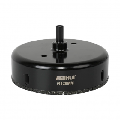 Алмазная коронка BIHUI Ceramics PRO 120 мм под дрель (DBW120) Алмазная коронка BIHUI Ceramics PRO 120 мм под дрель (DBW120)