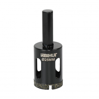 Алмазная коронка BIHUI Ceramics PRO 25 мм под дрель (DBW25) Алмазная коронка BIHUI Ceramics PRO 25 мм под дрель (DBW25)