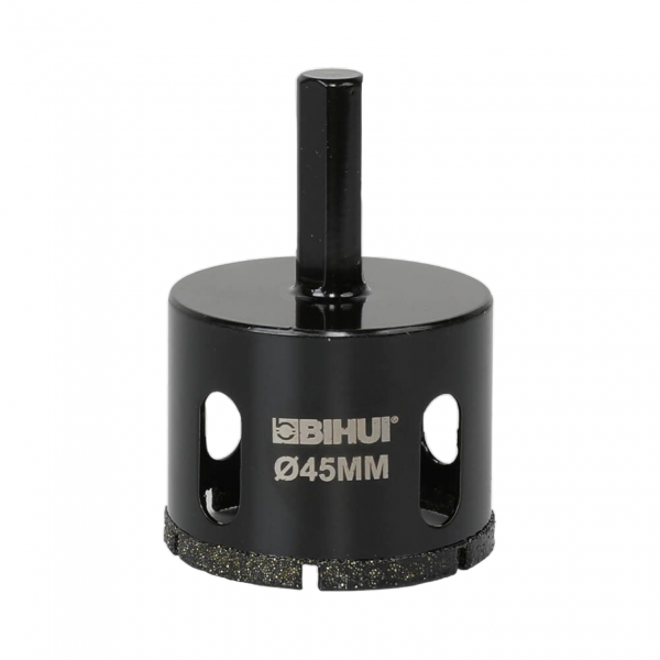 Алмазна коронка BIHUI Ceramics PRO 45 мм під дриль (DBW45) Алмазна коронка BIHUI Ceramics PRO 45 мм під дриль (DBW45)