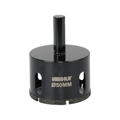 Алмазна коронка BIHUI Ceramics PRO 50 мм під дриль (DBW50) Алмазна коронка BIHUI Ceramics PRO 50 мм під дриль (DBW50)