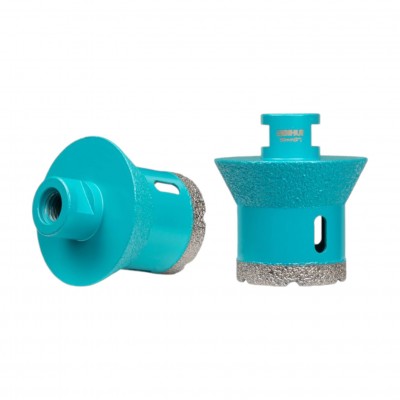 Алмазна коронка-фреза BIHUI 50-70 мм для сухого свердління М14 (DMM50) Алмазна коронка-фреза BIHUI 50-70 мм для сухого свердління М14 (DMM50)