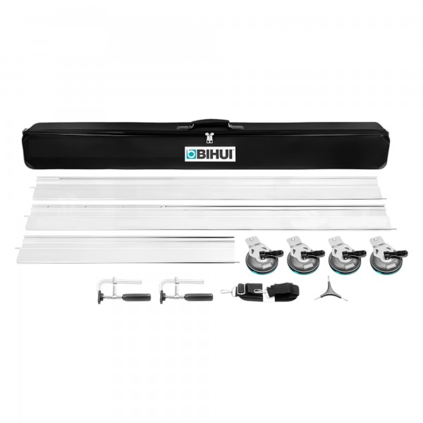 Направляющие BIHUI INFINITY для системы порезки из 3-х секций (1,4+1,4+0,8м) с присосками, в кейсе (LFRS5) Направляющие BIHUI INFINITY для системы порезки из 3-х секций (1,4+1,4+0,8м) с присосками, в кейсе (LFRS5)